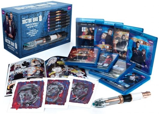 Doctor Who: Series 1-7 Limited Edition Blu-ray Giftset details