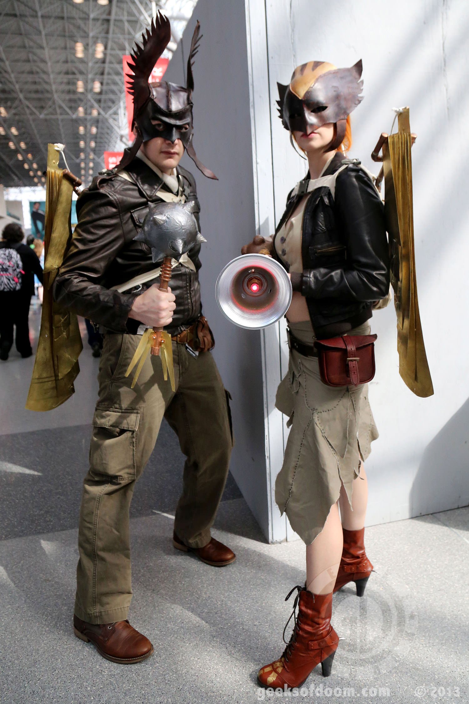 NYCC 2013: Cosplay: Hawkman, Hawkwoman1500 x 2250