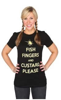 Her Universe Doctor Who Fish Fingers Tee Amazon