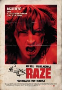 Raze (2014) Poster Zoe Bell