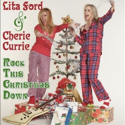 Runaways Lita Ford and Cherie Currie Rock This Christmas Down