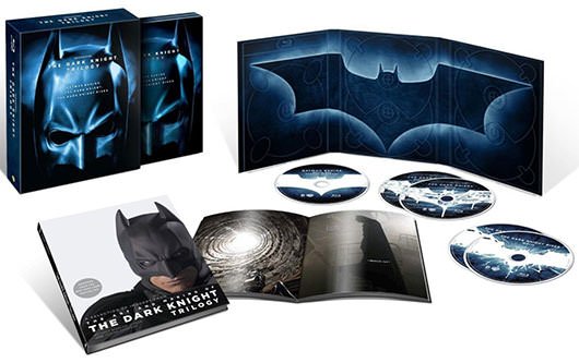 The Dark Knight Trilogy blu-ray set