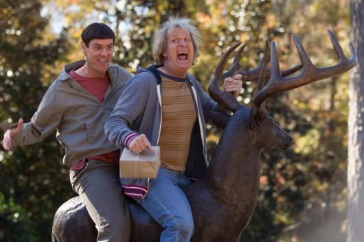 Jim Carrey and Jeff Daniels in Dumb and Dumber To