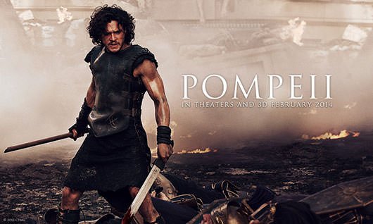 Pompeii movie starring Kit Harington