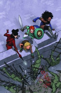 Rat Queens #4 cover by Roc Upchurch