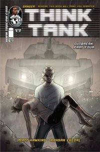 Think Tank #12 cover by Rahsan Ekedal and Andy Troy