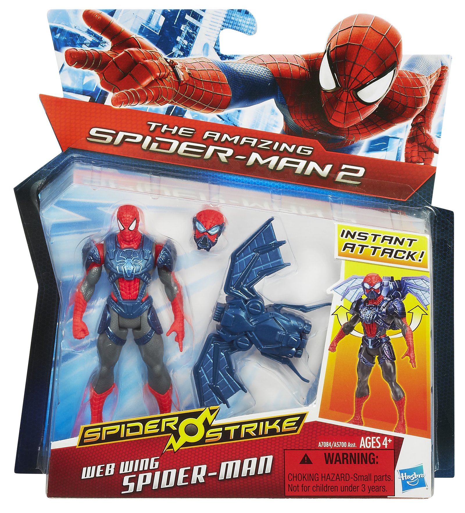 Amazing Spider-Man 2: Spider Strike: Web Wing Spider-Man, package