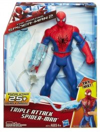 Amazing Spider-Man 2: Triple Attack Electronic Spider-Man, package
