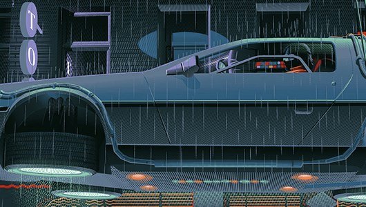 Back To The Future Part II Laurent Durieux header image