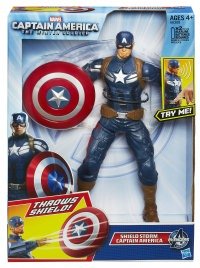 Captain America: The Winter Soldier: 10 inch Shield Storm Captain America package