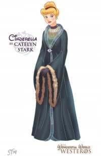 Cinderella as Catelyn Stark