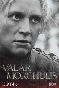 Game Of Thrones: Brienne season 4 character poster