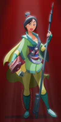 Star Wars Disney Princess: Bounty Hunter Mulan
