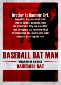The Raid 2 Trading Cards: Baseball Bat Man, back
