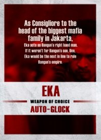 The Raid 2 Trading Cards: Eka, back