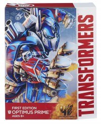 Transformers: Age of Extinction: Optimus Prime First Edition, outer package