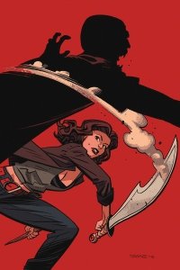 Angel and Faith, Season 10 #1 cover by Chris Samnee