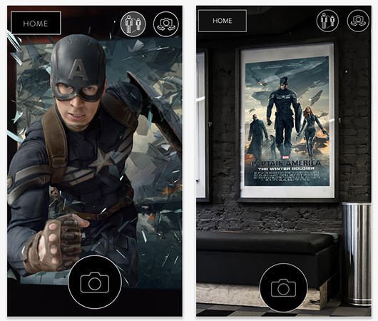 Captain America Experience App screenshots