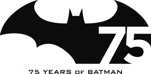 Batman 75th anniversary logo