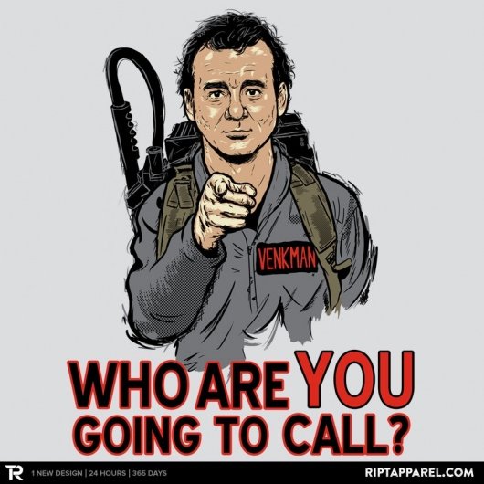 Ghostbusters Uncle Venkman design
