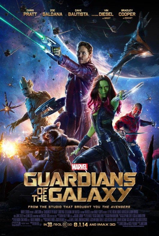 Guardians of the Galaxy movie poster full image