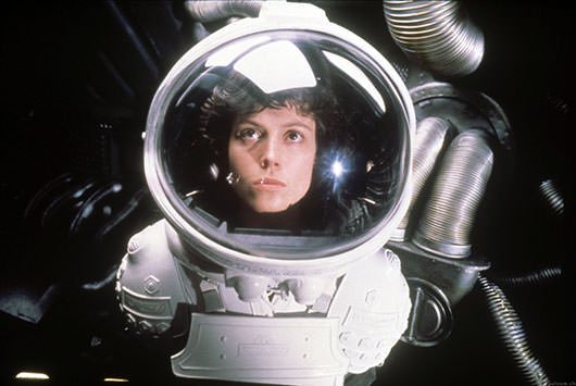 Sigourney Weaver as Ripley in ALIEN