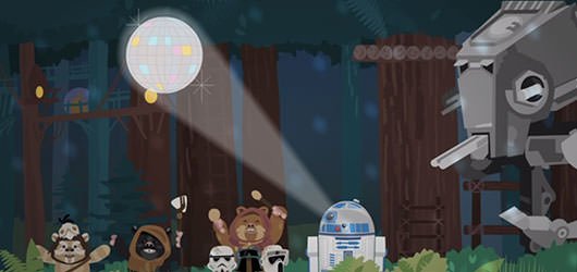 Star Wars May The 4th Day ecard from Hallmark