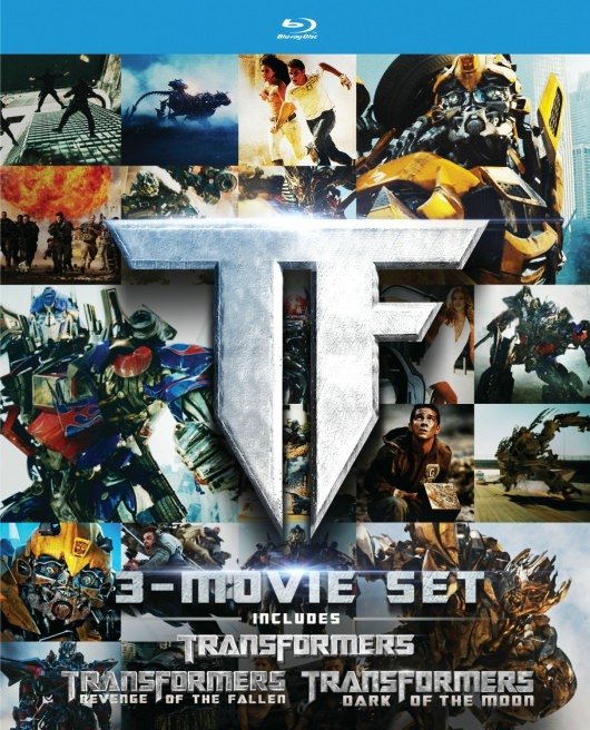 Transformers trilogy movie Blu-ray box set