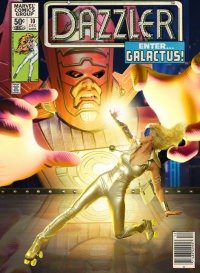 Dazzler and Galactus cover: Comic Book Girl 19