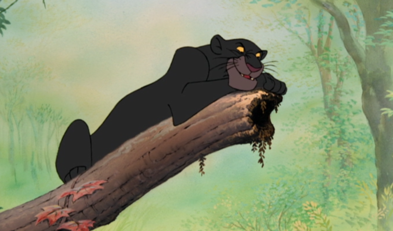 Bagheera In The Jungle Book