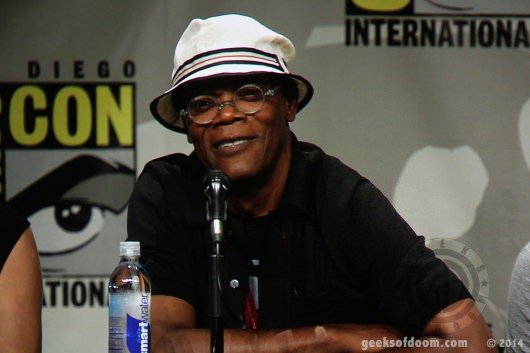 Avengers: Age Of Ultron SDCC 2014 Samuel L. Jackson Photo by Dave3 for Geeks Of Doom