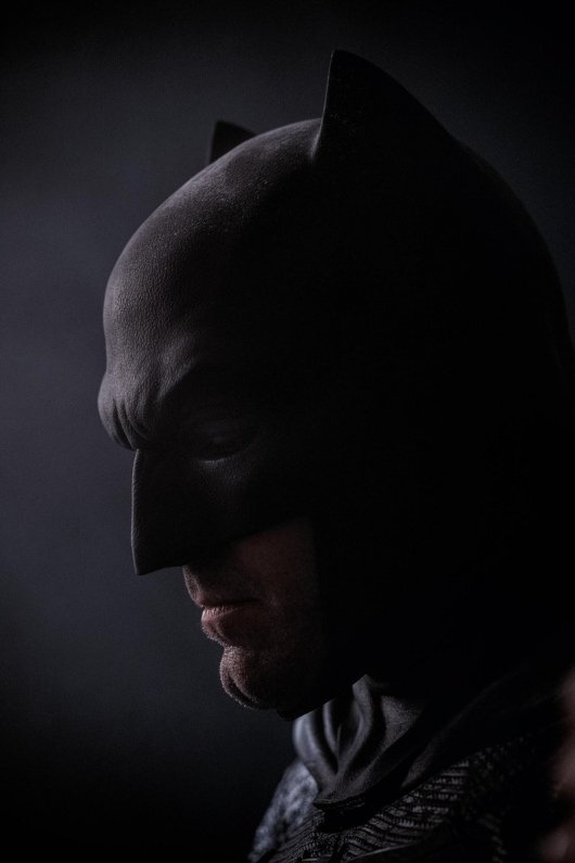 Batman v Superman: Dawn of Justice Affleck Profile Shot