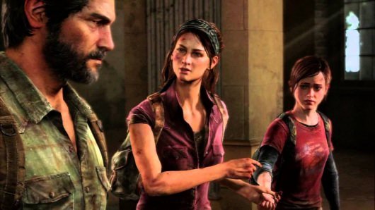 The Last of Us Joel, Ellie, and Tess
