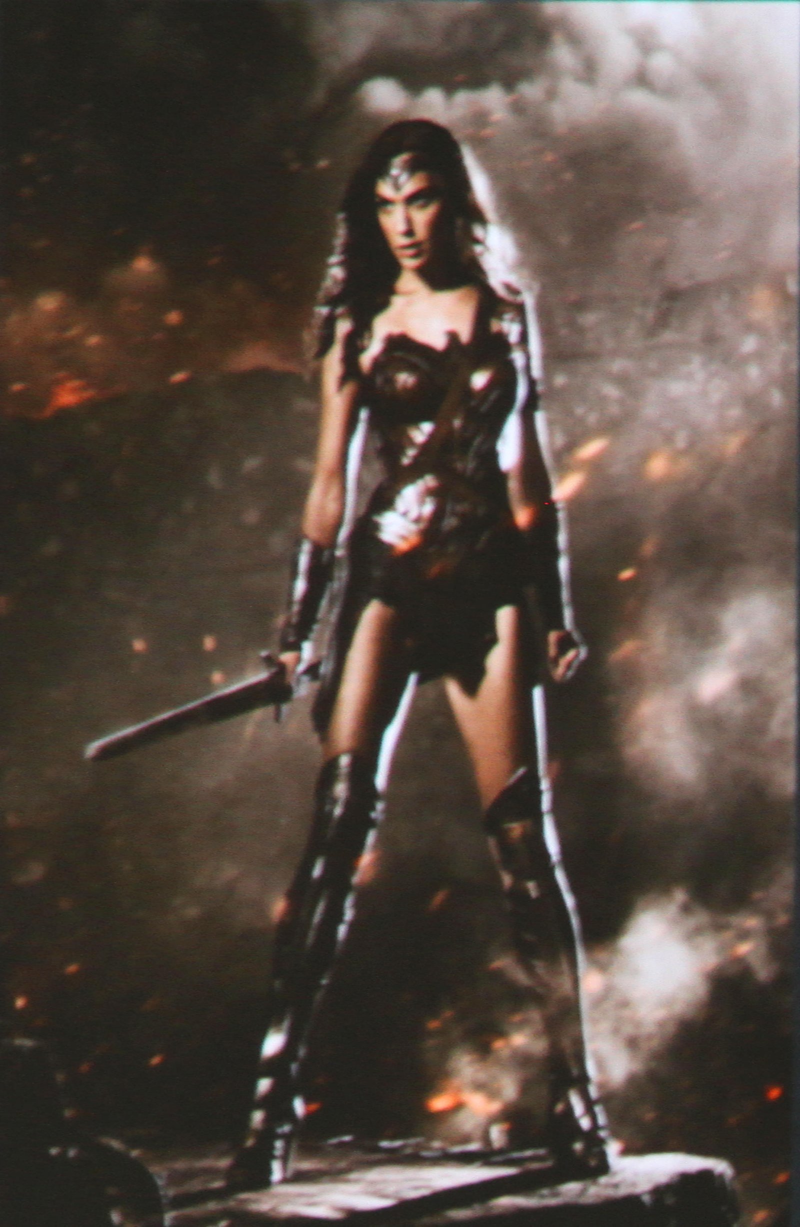 Wonder Woman Gal Gadot poster SDCC 2014