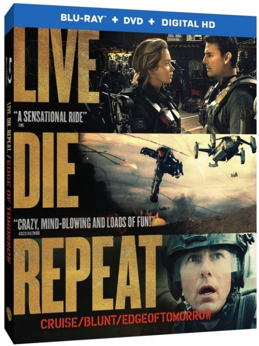 Edge Of Tomorrow Live Die Repeat Blu-ray