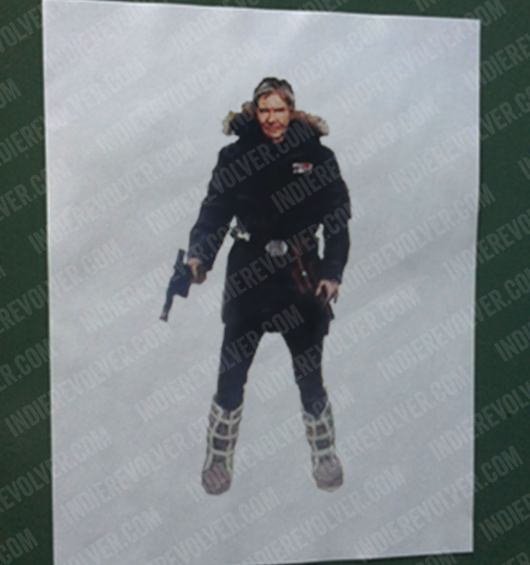 Star Wars Episode VII han solo concept art black coat