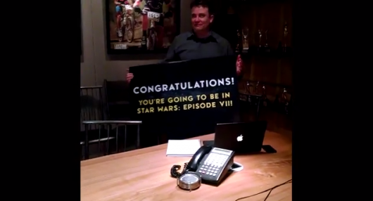 Star Wars Force For Change winner D.C. Barns