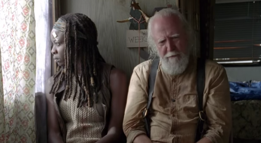 The Walking Dead Season 4 Episode 8 Deleted Scene Michonne and Hershel