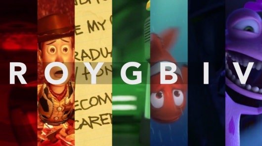 ROYGBIV: The Pixar Supercut