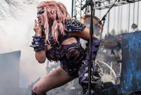 Vocalist Vulvatron of GWAR