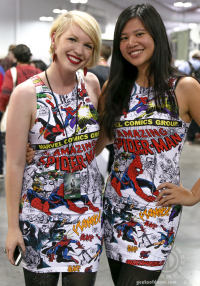 Amazing Spider-Man dress twins