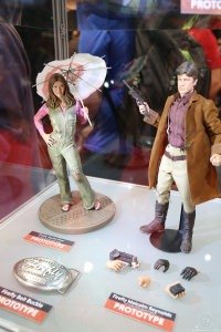 Firefly: Kaylee Frye and Malcolm Reynolds statue prototypes