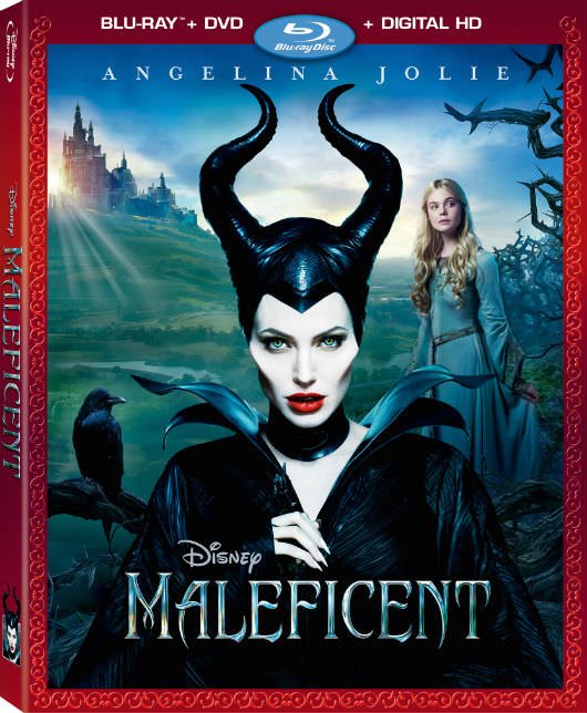'Maleficent' Blu-ray cover