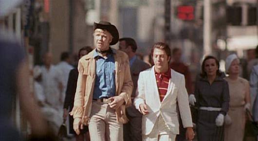 Jon Voight and Dustin Hoffman in Midnight Cowboy