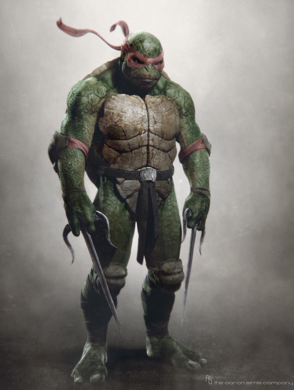 Teenage Mutant Ninja Turtles Concept Art — Raphael #31200 x 1592