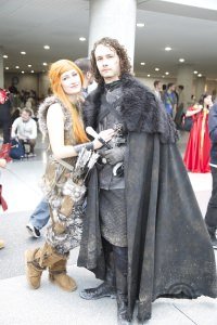 Ygritte and Jon Snow cosplay