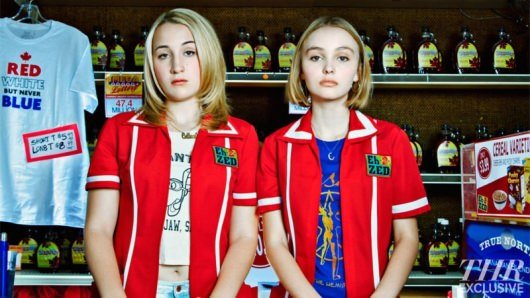 Harley Quinn Smith (left) and Lily-Rose Depp In Yoga Hosers