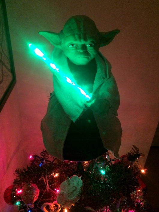 yoda christmas tree topper