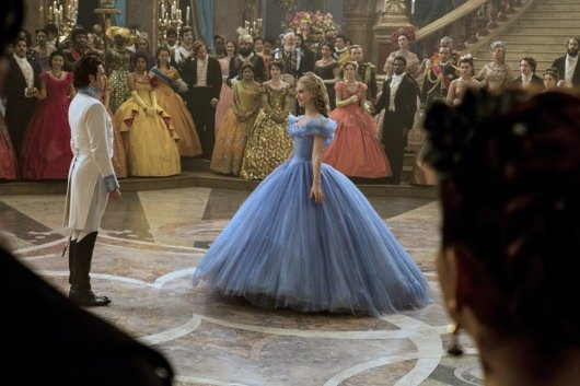 Cinderella live action movie Cinderella and Prince at Ball