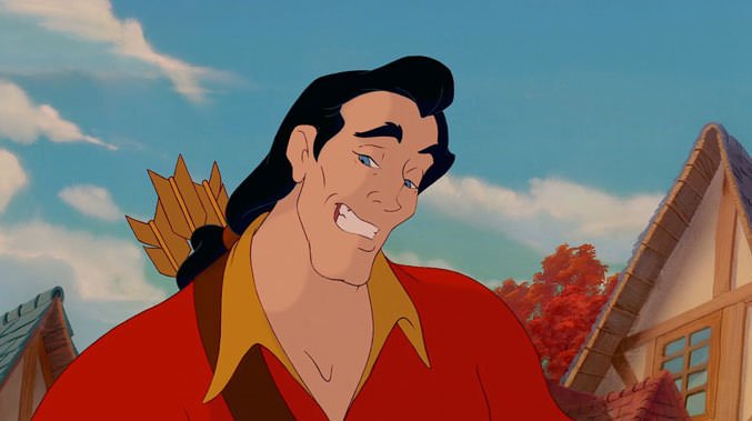 Gaston in Beauty and the Beast